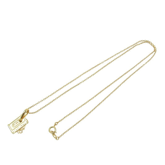 Justin Davis ジャスティンデイビス SNJ943 JDK ネックレス カセットテープモチーフ ゴールド系【中古】