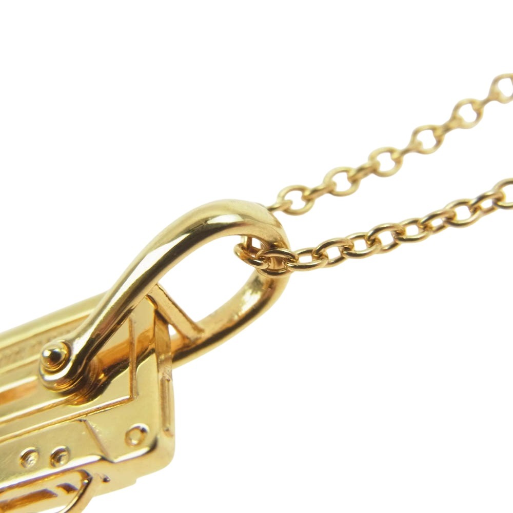 Justin Davis ジャスティンデイビス SNJ943 JDK ネックレス カセットテープモチーフ ゴールド系【中古】