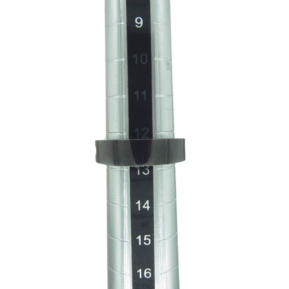 Justin Davis ジャスティンデイビス SRJ347 DEE JAY RING ヘッドホン モチーフ リング ブラック系 13号【中古】