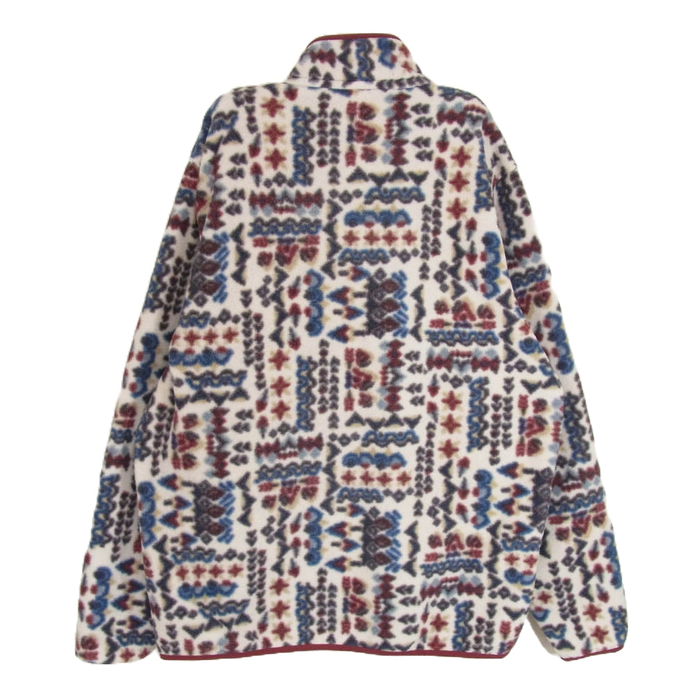 patagonia パタゴニア 25551 Lightweight Synchilla Snap-T Pullover ライトウェイト シンチラ スナップ プルオーバー フリース ジャケット エンジ系 L【中古】