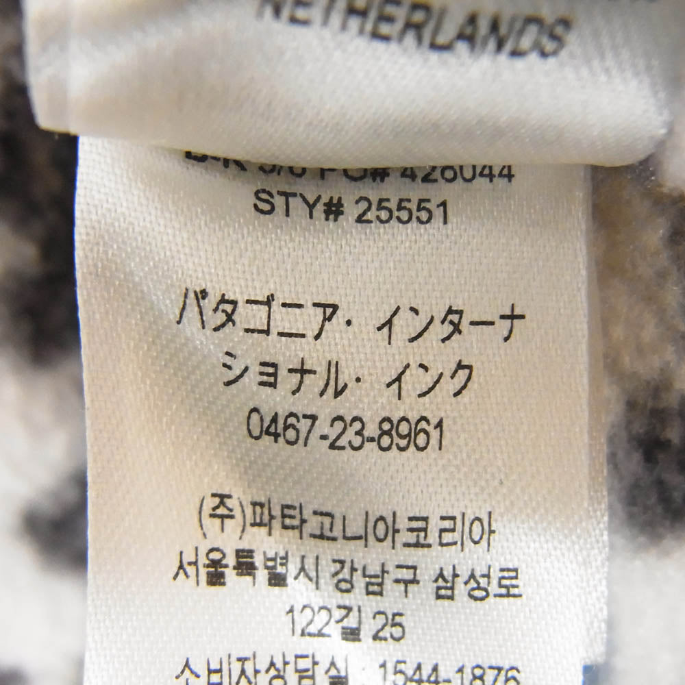patagonia パタゴニア 25551 Lightweight Synchilla Snap-T Pullover ライトウェイト シンチラ スナップ プルオーバー フリース ジャケット エンジ系 L【中古】