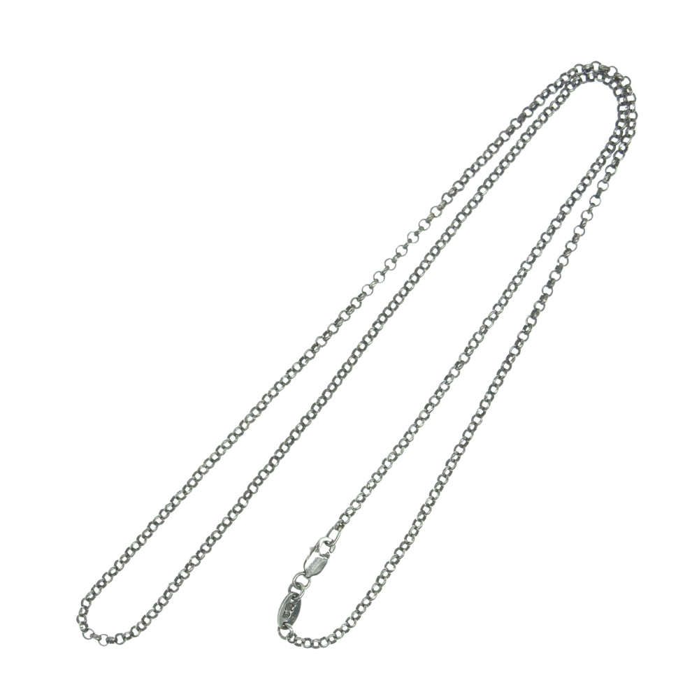 CHROME HEARTS クロムハーツ（原本無） NECKCHAIN R20 ロールチェーン 20インチ 20inch シルバー系【中古】