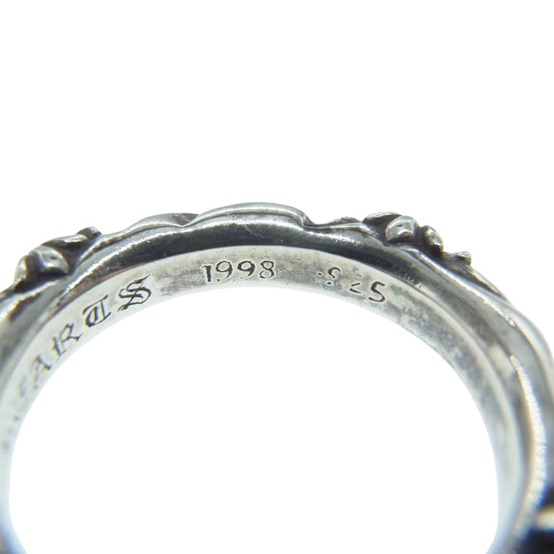 CHROME HEARTS クロムハーツ（原本無） SBT BAND SBT バンド リング シルバー系 19号【中古】