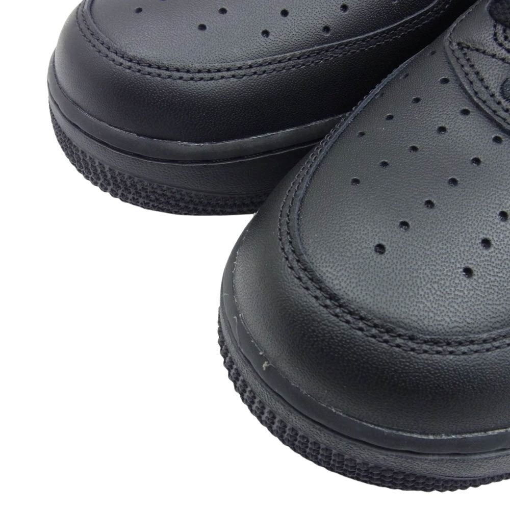 Supreme シュプリーム × NIKE CU9225-001 Air Force 1 Low Black エアフォース ワン ローカット スニーカー ブラック系 27.5cm【新古品】【未使用】【中古】