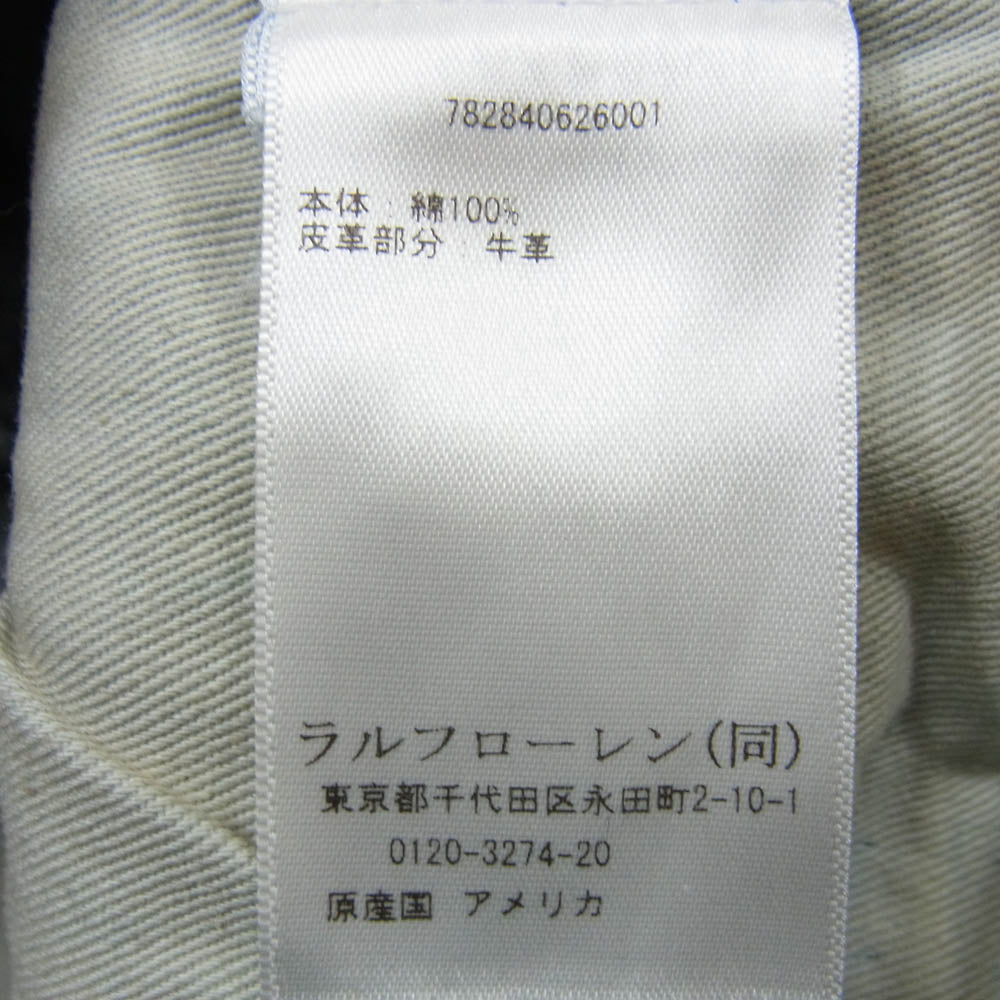 RRL ダブルアールエル 782840626001 SLIM FIT JAPAN WOVEN USA製 加工 スリムフィット デニム パンツ インディゴブルー系 30【美品】【中古】