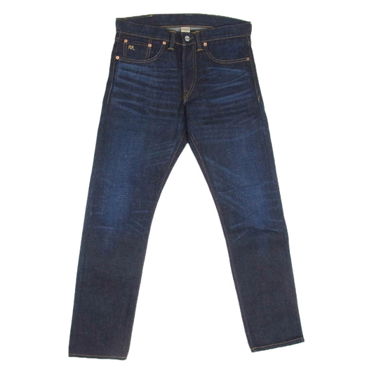RRL ダブルアールエル 782888699001 SLIM FIT BRISTOW JEANS JAPAN WOVEN SELVEDGE DENIM USA製 ヴィンテージ加工 スリムフィット セルビッジ デニム パンツ インディゴブルー系 30【極上美品】【中古】