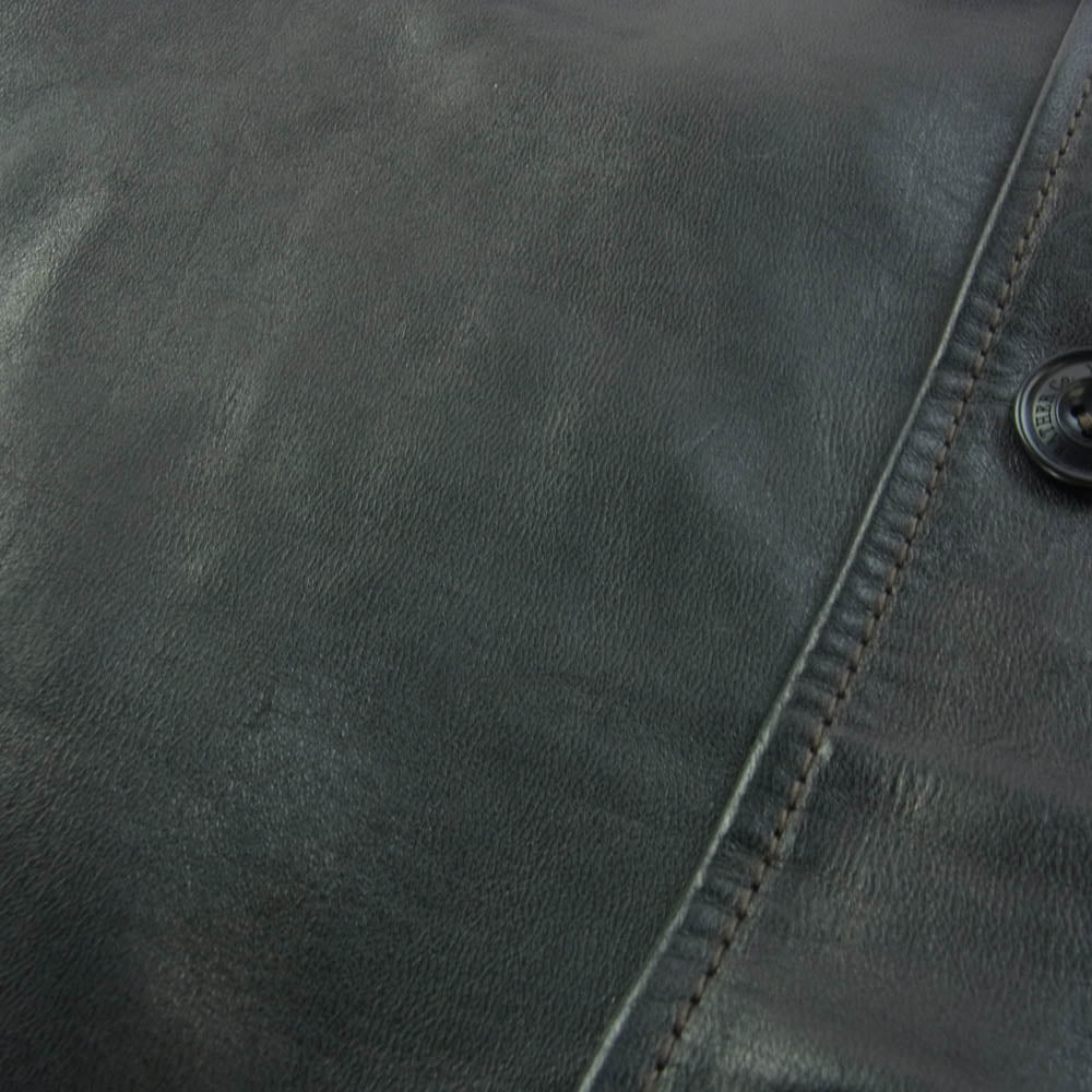 ワイツーレザー CAR COAT ホースハイド カーコート レザー ジャケット ブラック系 38【中古】