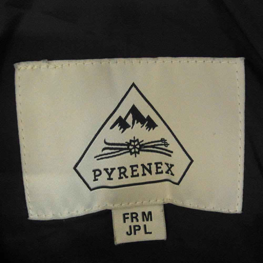 Pyrenex ピレネックス W18P2 EDIFICE別注 ANNECY アヌシー ダウン ジャケット ブラック系 L【中古】