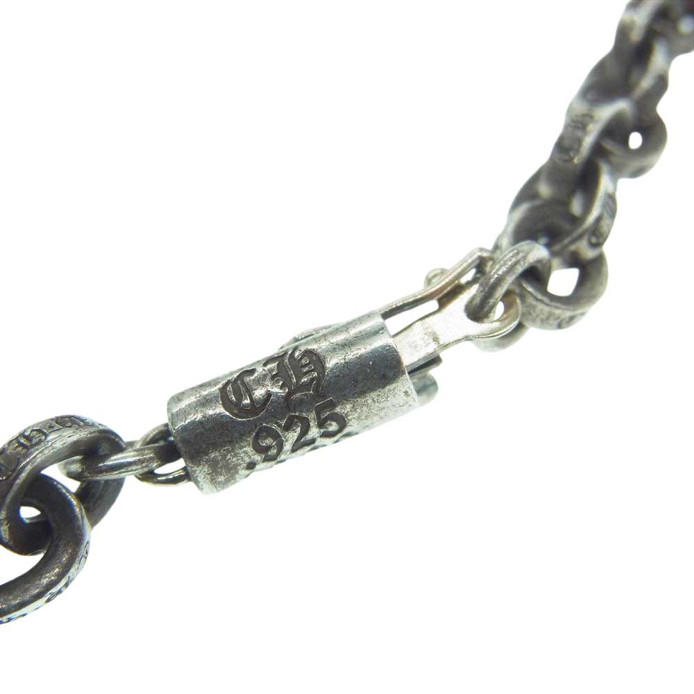 CHROME HEARTS クロムハーツ（原本有） PAPERFAT R18 I18 ペーパーチェーン ベイビーファット ネックレス 18inch 18インチ シルバー系【中古】