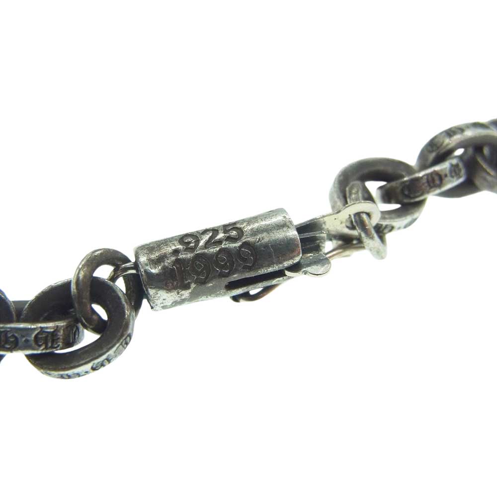 CHROME HEARTS クロムハーツ（原本有） PAPERFAT R18 I18 ペーパーチェーン ベイビーファット ネックレス 18inch 18インチ シルバー系【中古】