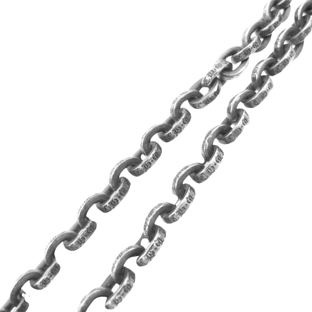 CHROME HEARTS クロムハーツ（原本有） PAPERFAT R18 I18 ペーパーチェーン ベイビーファット ネックレス 18inch 18インチ シルバー系【中古】