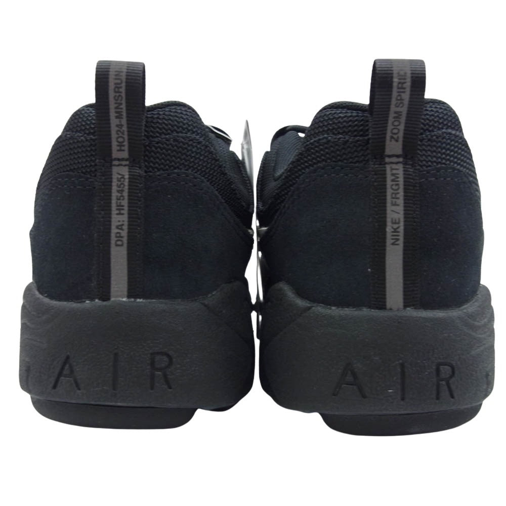 NIKE ナイキ HF5455-001 Fragment AIR ZOOM SPIRIDON SP フラグメント エアズーム スピリドン スニーカー ブラック系 27.5cm【新古品】【未使用】【中古】