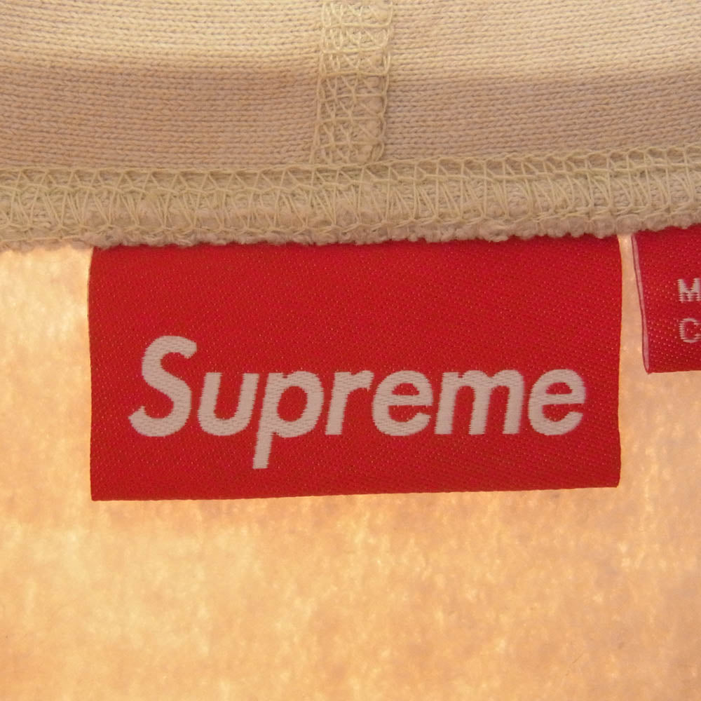 Supreme シュプリーム 24AW Box Logo Hooded Sweatshirt Stone ボックスロゴ フーデッド スウェットシャツ プルオーバー パーカー フーディ ストーン ベージュ系 S【極上美品】【中古】