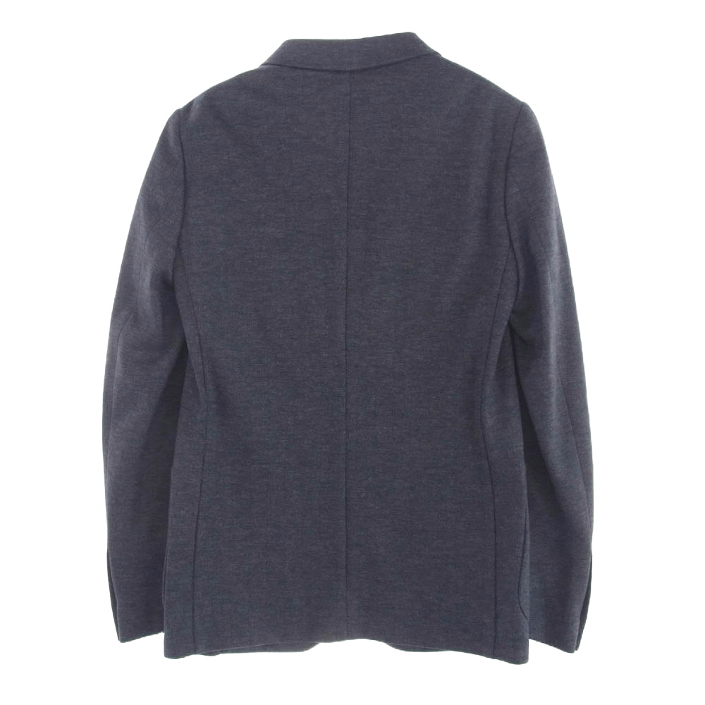 LOUIS VUITTON ルイ・ヴィトン RM102M ウール 2B テーラード ジャケット ネイビー系 46【美品】【中古】