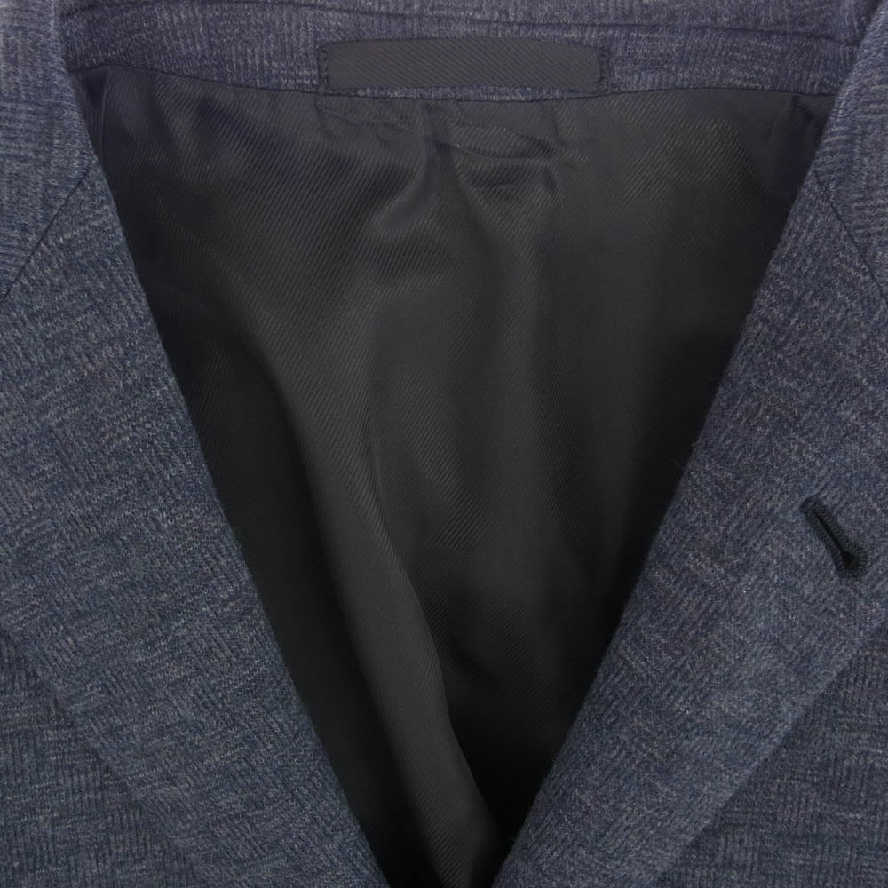 LOUIS VUITTON ルイ・ヴィトン RM102M ウール 2B テーラード ジャケット ネイビー系 46【美品】【中古】