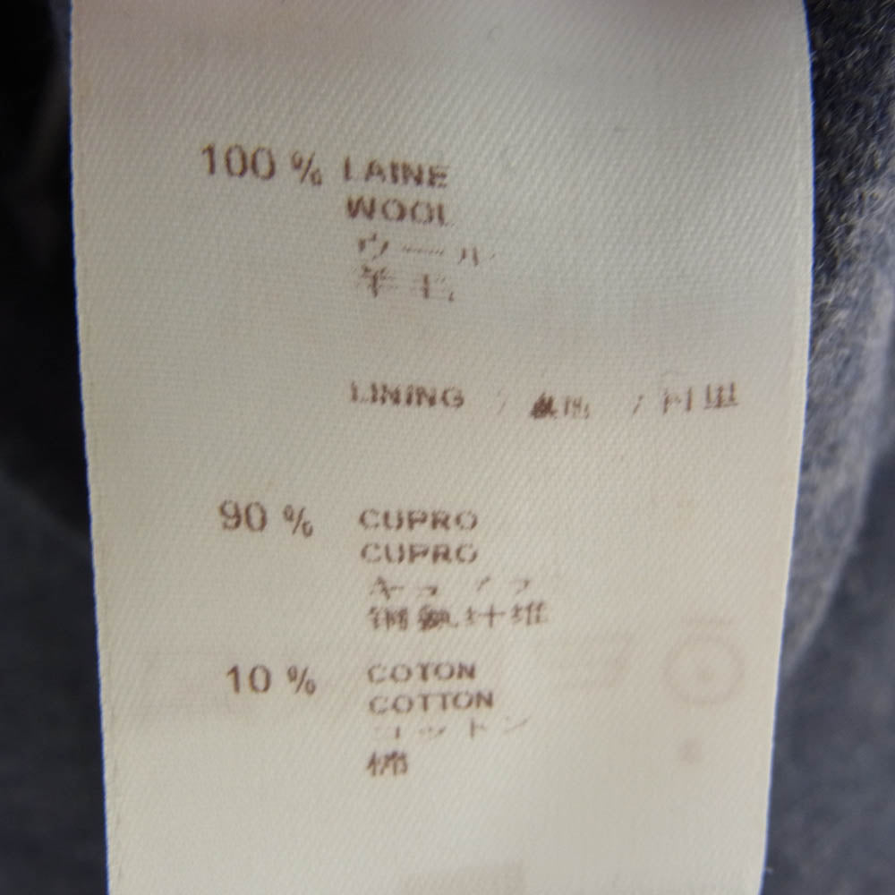 LOUIS VUITTON ルイ・ヴィトン RM102M ウール 2B テーラード ジャケット ネイビー系 46【美品】【中古】