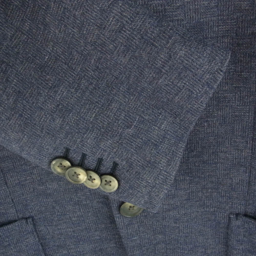 LOUIS VUITTON ルイ・ヴィトン RM102M ウール 2B テーラード ジャケット ネイビー系 46【美品】【中古】