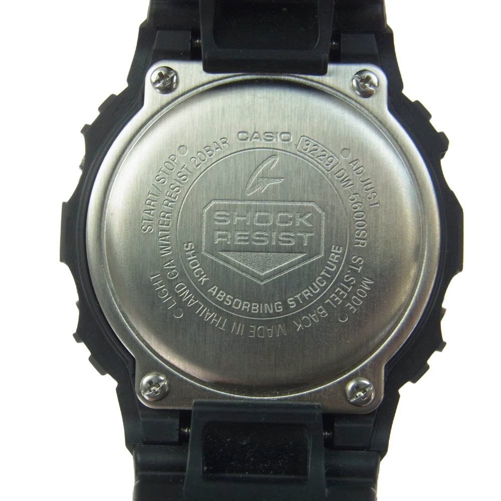 CASIO G-SHOCK カシオ ジーショック DW-5600SR-1 Iridescent Color Black  腕時計 リスト ウォッチ ブラック系【中古】
