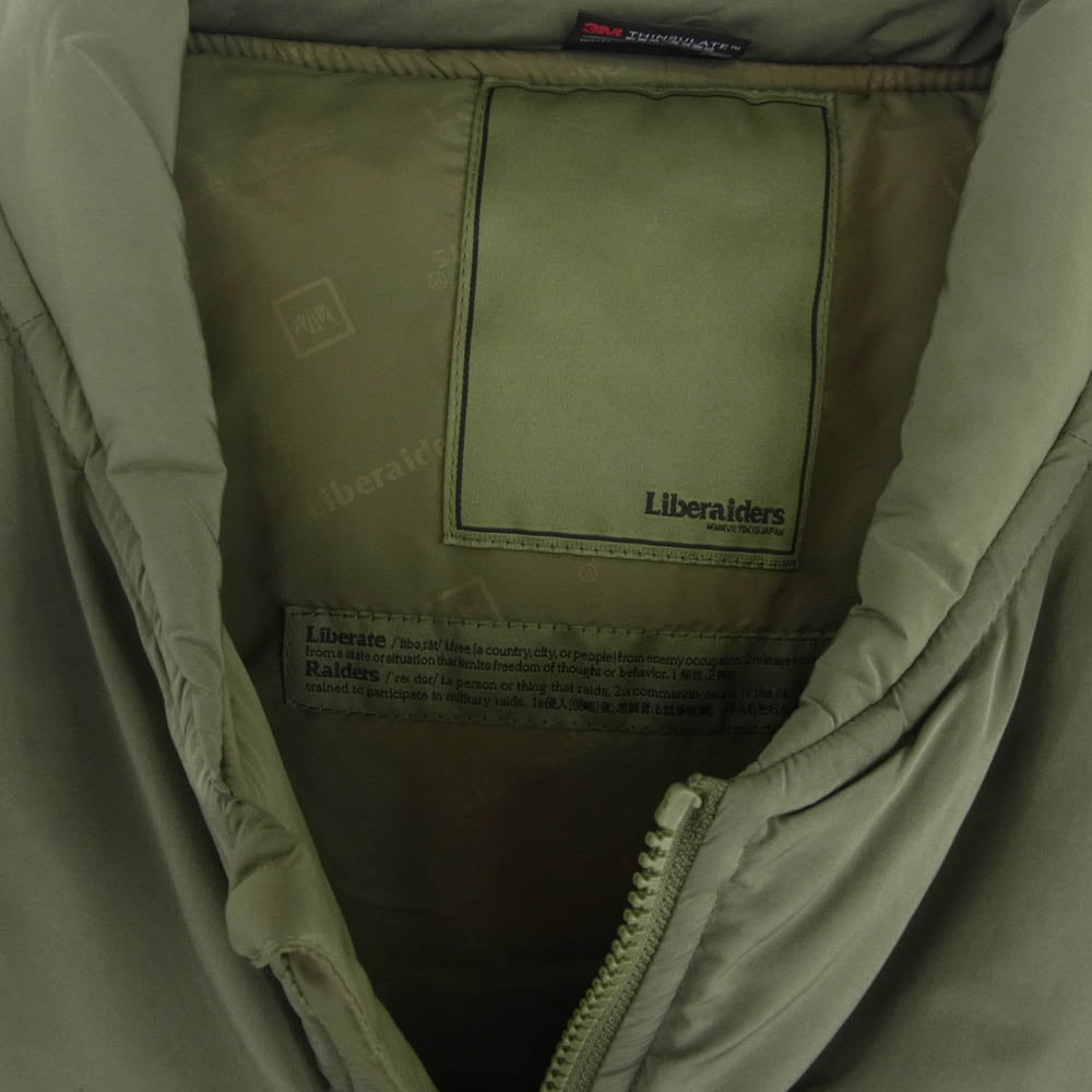 リベレイダース UTILITY VEST II ユーティリティ ベスト ダウンベスト カーキ系 XL【中古】