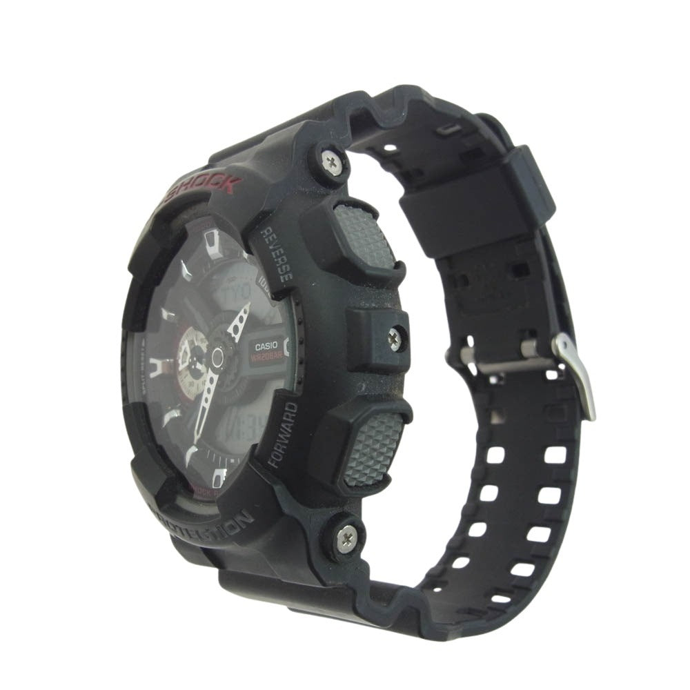 CASIO G-SHOCK カシオ ジーショック 5146 GA-110 デジタルアナログ時計 腕時計 ブラック系【中古】