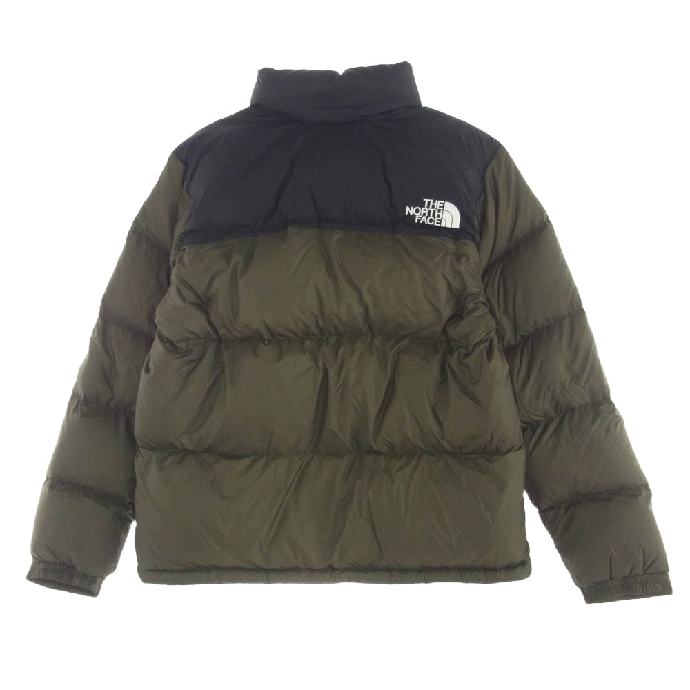THE NORTH FACE ノースフェイス ND92335 NUPTSE JACKET ヌプシ ジャケット ダウン ジャケット カーキ系 ブラック系 XL【中古】