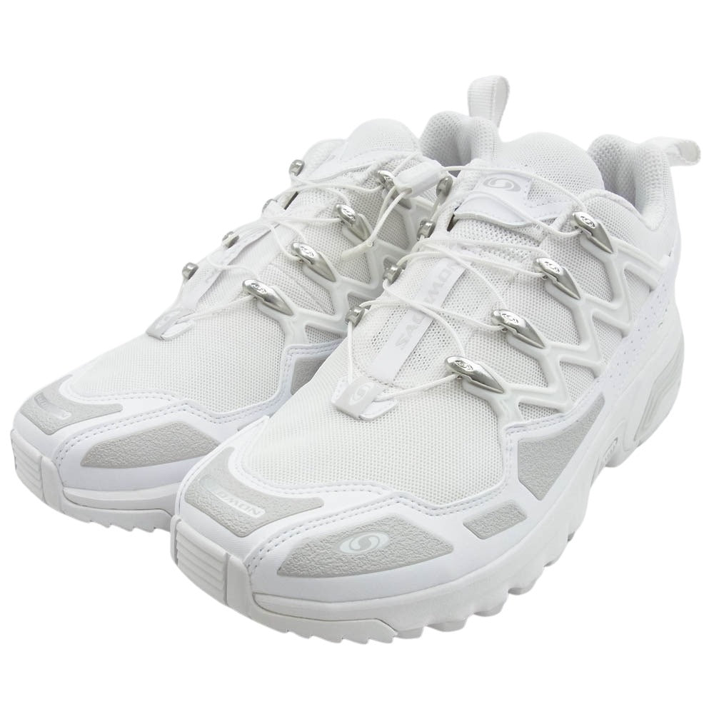 salomon サロモン 472367 ACS + スポーツスタイル シューズ スニーカー グレー系 ホワイト系 27cm【新古品】【未使用】【中古】