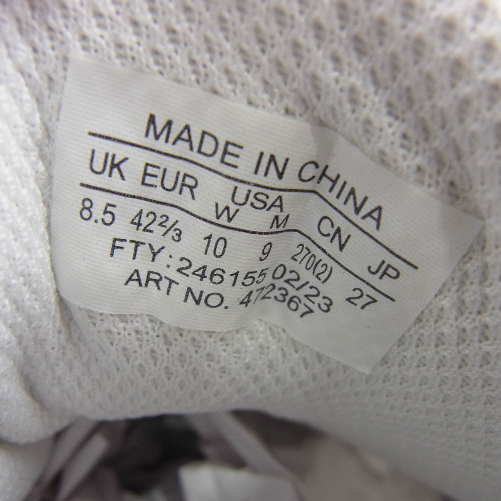 salomon サロモン 472367 ACS + スポーツスタイル シューズ スニーカー グレー系 ホワイト系 27cm【新古品】【未使用】【中古】