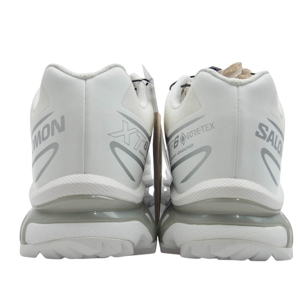 salomon サロモン 475811 xt-6 goretex GTX ゴアテックス スニーカー ホワイト系 27.5cm【新古品】【未使用】【中古】