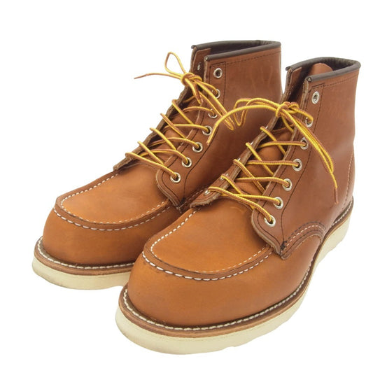 RED WING レッドウィング 875 6-inch Classic Moc クラシック モック レザー ブーツ ブラウン系 26.5cm【美品】【中古】