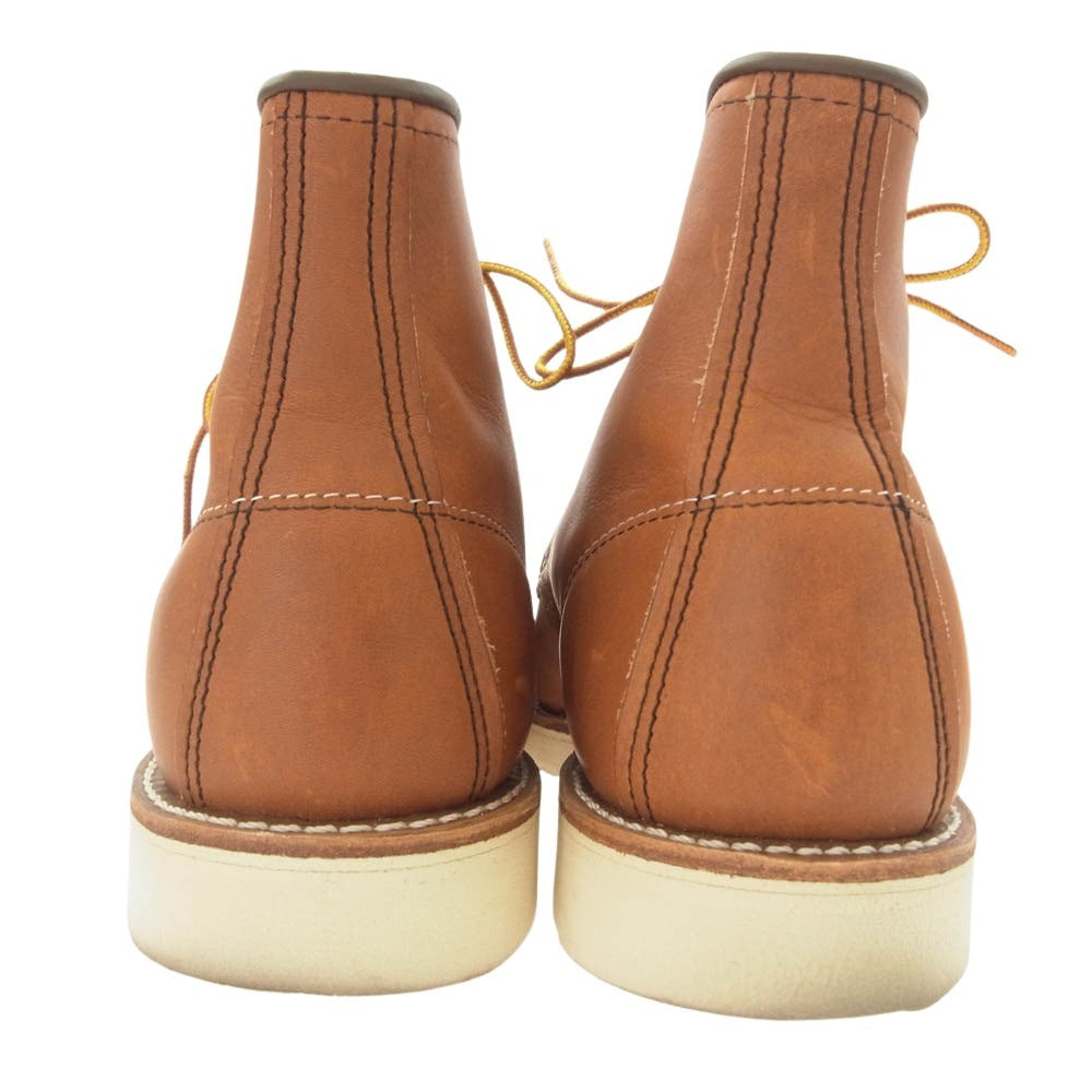 RED WING レッドウィング 875 6-inch Classic Moc クラシック モック レザー ブーツ ブラウン系 26.5cm【美品】【中古】