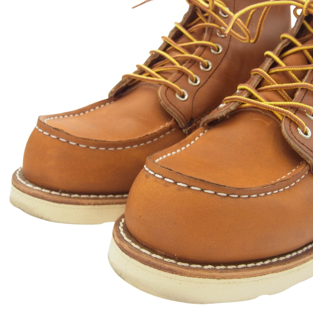 RED WING レッドウィング 875 6-inch Classic Moc クラシック モック レザー ブーツ ブラウン系 26.5cm【美品】【中古】