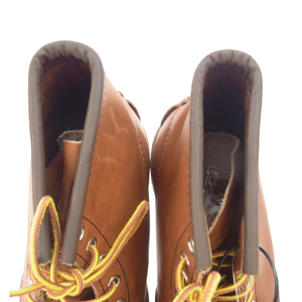 RED WING レッドウィング 875 6-inch Classic Moc クラシック モック レザー ブーツ ブラウン系 26.5cm【美品】【中古】