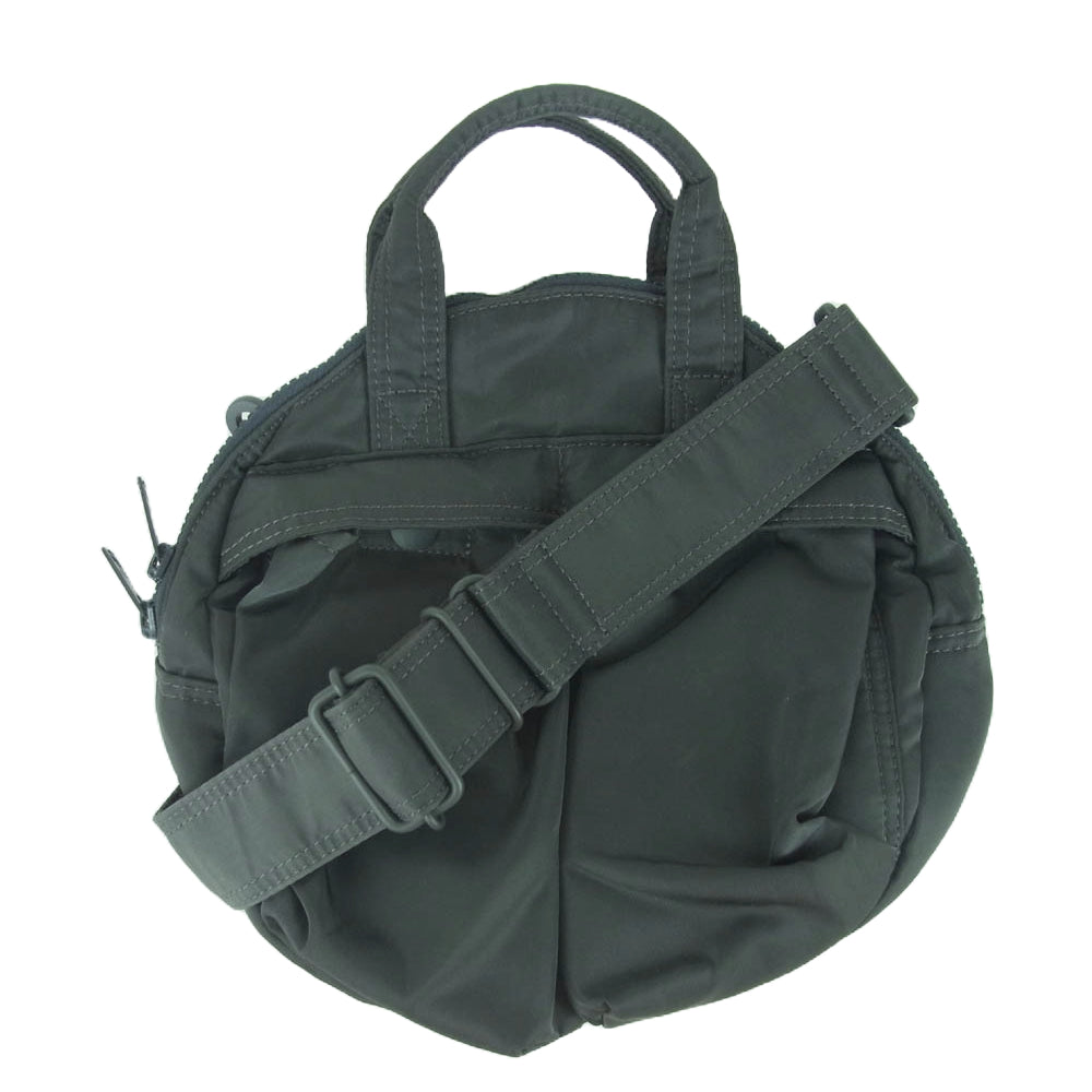PORTER ポーター beautiful people bp helmet bag POTR ビューティフルピープル ヘルメット ショルダー バッグ グレー系【美品】【中古】
