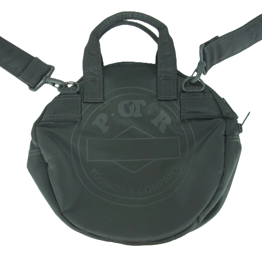 PORTER ポーター beautiful people bp helmet bag POTR ビューティフルピープル ヘルメット ショルダー バッグ グレー系【美品】【中古】
