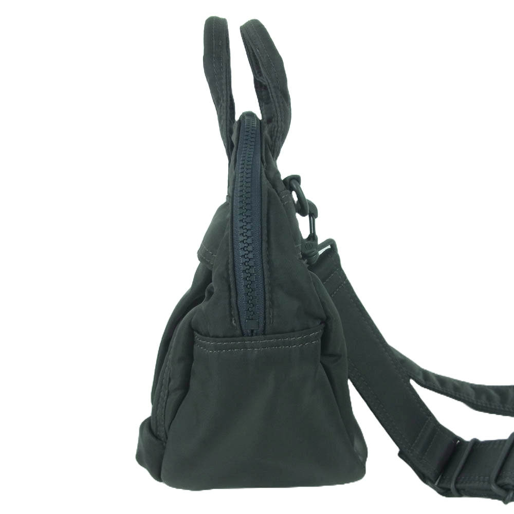 PORTER ポーター beautiful people bp helmet bag POTR ビューティフルピープル ヘルメット ショルダー バッグ グレー系【美品】【中古】