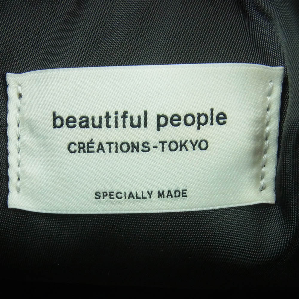PORTER ポーター beautiful people bp helmet bag POTR ビューティフルピープル ヘルメット ショルダー バッグ グレー系【美品】【中古】