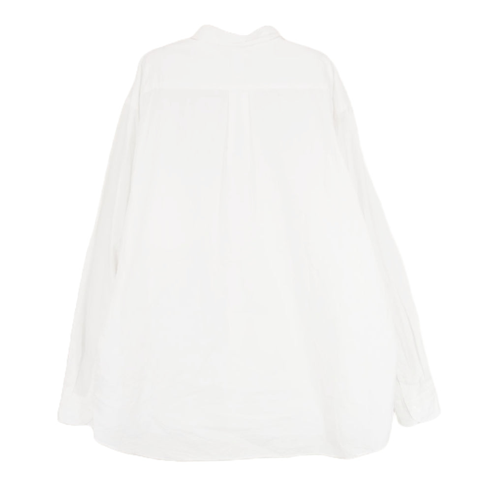 COMOLI コモリ 23AW Y03-02001 コットン レギャラ―カラー 長袖 ドレス シャツ コモリシャツ ホワイト系 3【中古】