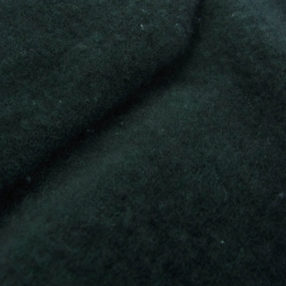 インディゴ エイエム CASHMERE GUERNSEY TOP CASHMERE series カシミヤシリーズ ガンジー カシミア ニット セーター トップ JET ジェット モスグリーン系 46【美品】【中古】