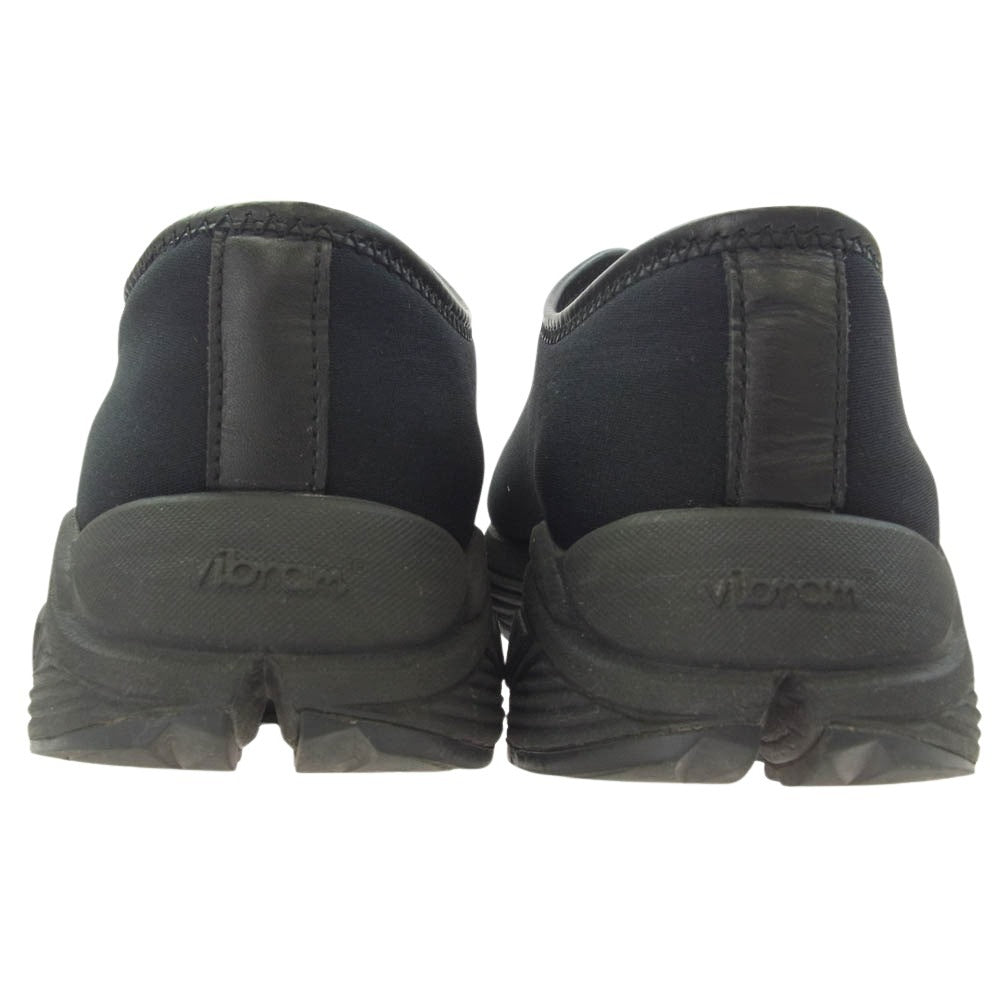 Hender Scheme エンダースキーマ mj-s-kgf Kung fu ローカット スニーカー カンフーシューズ ブラック系 42【中古】