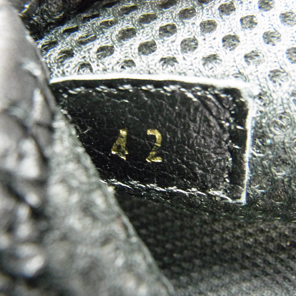 Hender Scheme エンダースキーマ mj-s-kgf Kung fu ローカット スニーカー カンフーシューズ ブラック系 42【中古】