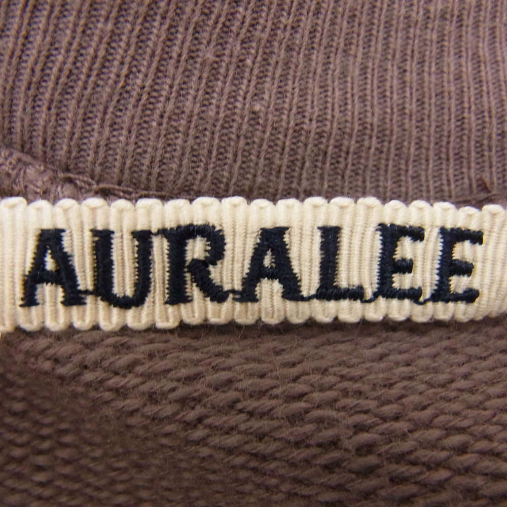 AURALEE オーラリー 21SS A21SP02GU SUPER SOFT SWEAT BIG P/O