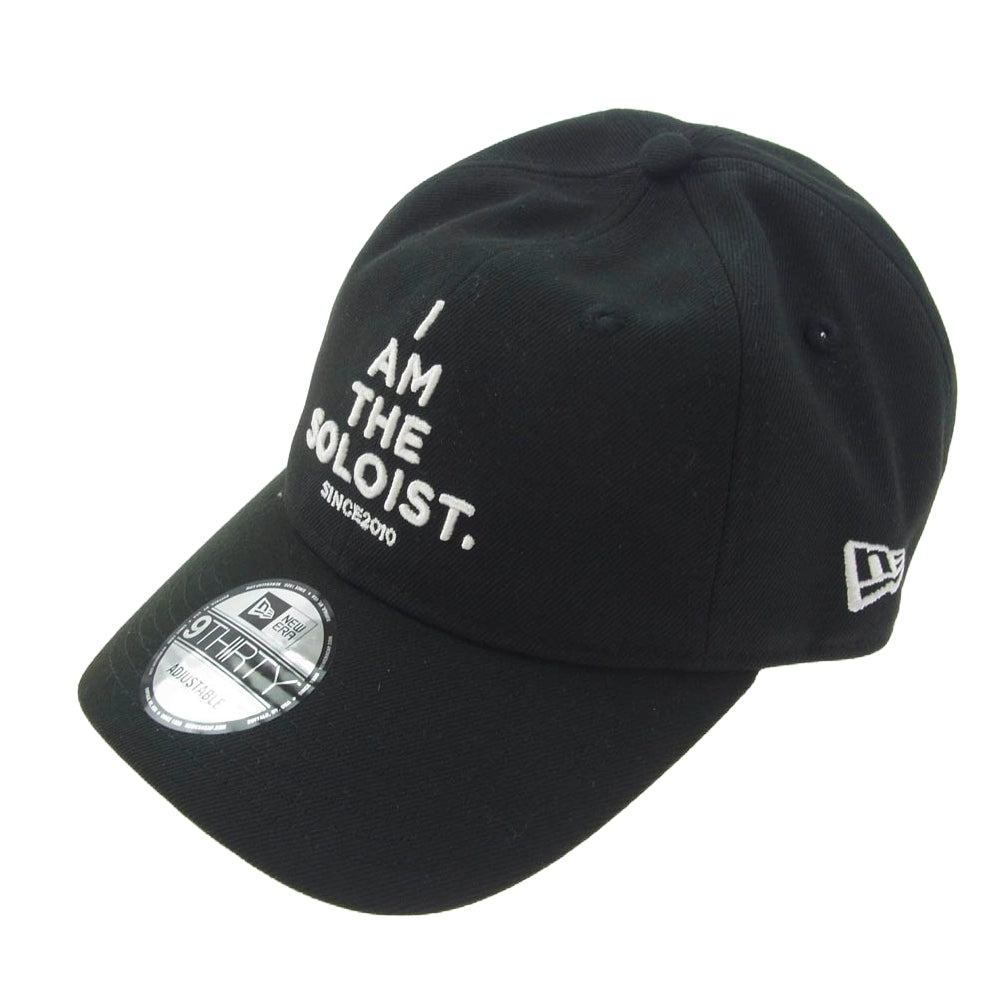 TAKAHIRO MIYASHITA The SoloIst. タカヒロミヤシタザソロイスト × NEW ERA FW24 9Thirty CAP ニューエラ キャップ ブラック系【極上美品】【中古】