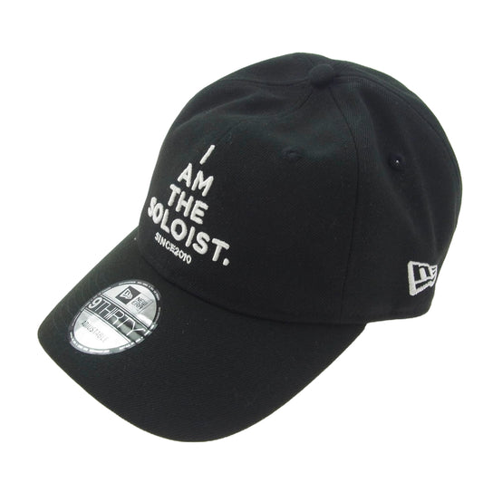 TAKAHIRO MIYASHITA The SoloIst. タカヒロミヤシタザソロイスト × NEW ERA FW24 9Thirty CAP ニューエラ キャップ ブラック系【極上美品】【中古】