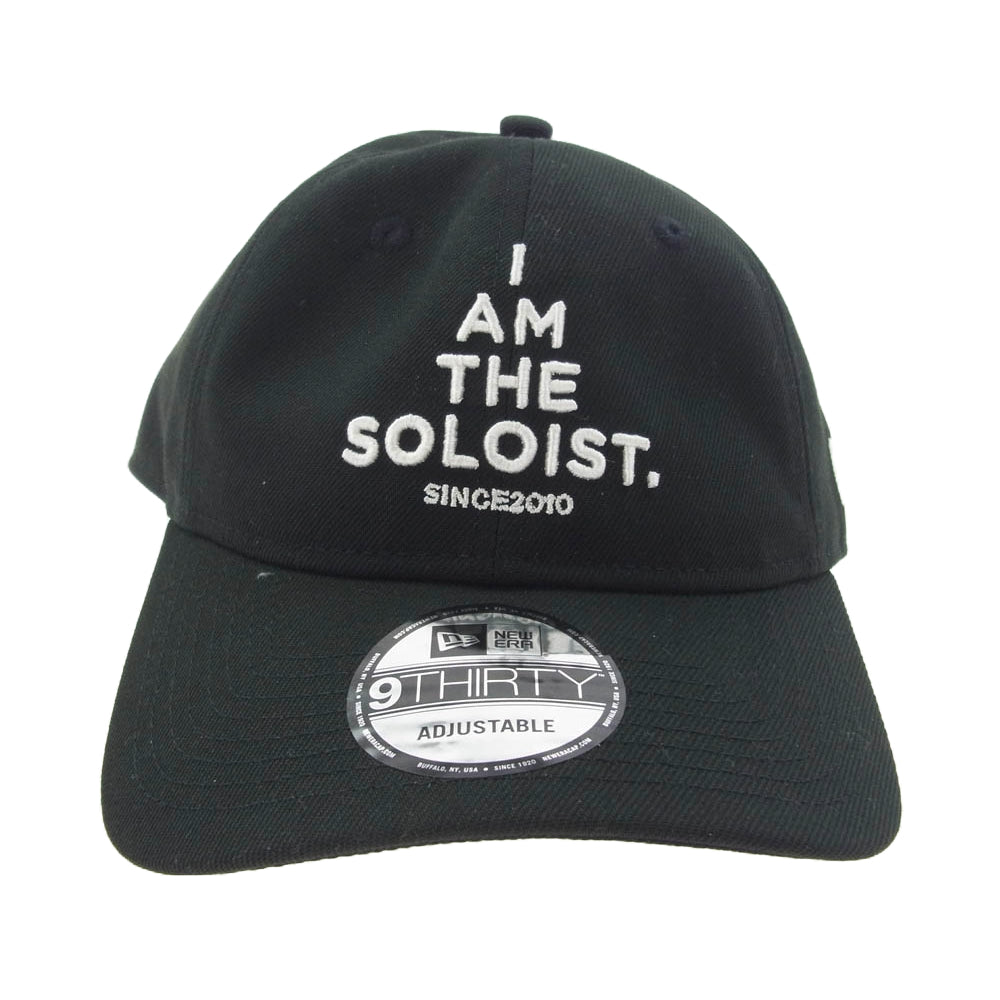 TAKAHIRO MIYASHITA The SoloIst. タカヒロミヤシタザソロイスト × NEW ERA FW24 9Thirty CAP ニューエラ キャップ ブラック系【極上美品】【中古】