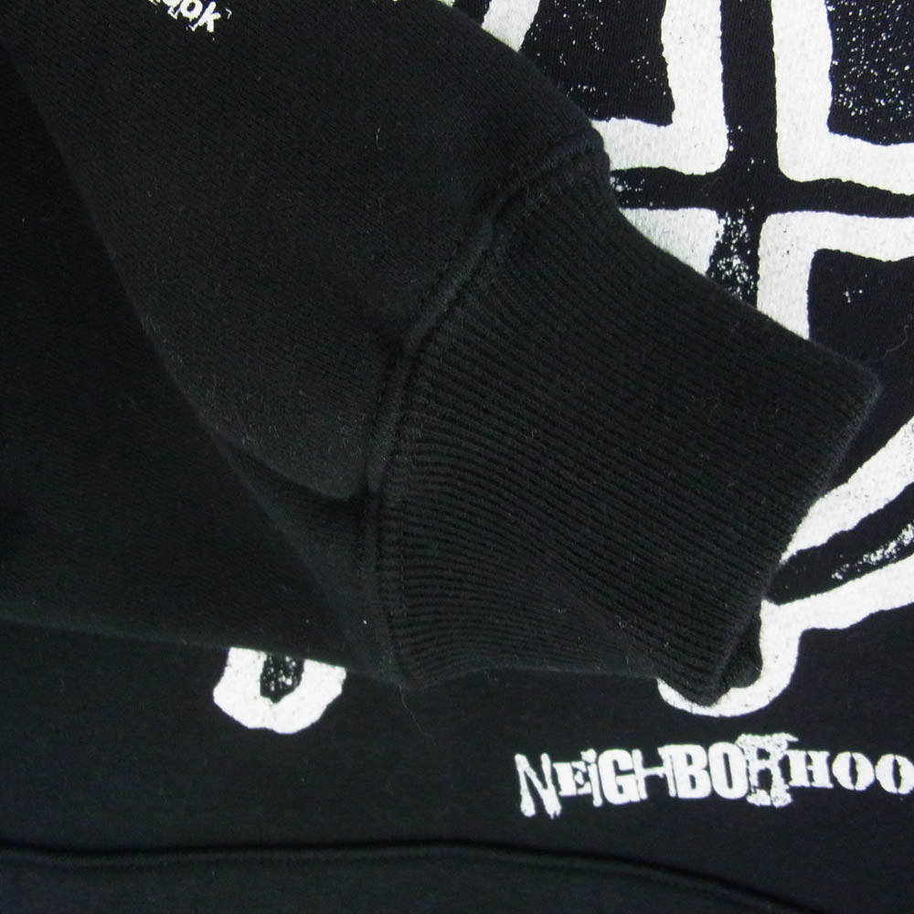 NEIGHBORHOOD ネイバーフッド 242UWAJN-CSM01S NH X ANARCHIC ADJUSTMENT.SWEAT HOODIE LS アナーキック アジャストメント スウェット パーカー ブラック系 S【美品】【中古】