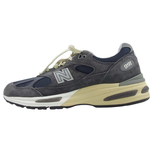 NEW BALANCE ニューバランス Made in UK 英国製 U991GG2 スニーカー ランニングシューズ グレー系 US7.5D【中古】