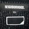 NEIGHBORHOOD ネイバーフッド 24AW 242PGPGN-KNM01 NH X PHINGERIN . PG1 SAVAGE KNIT フィンガリン ニット ジャケット ブラック系 S【美品】【中古】