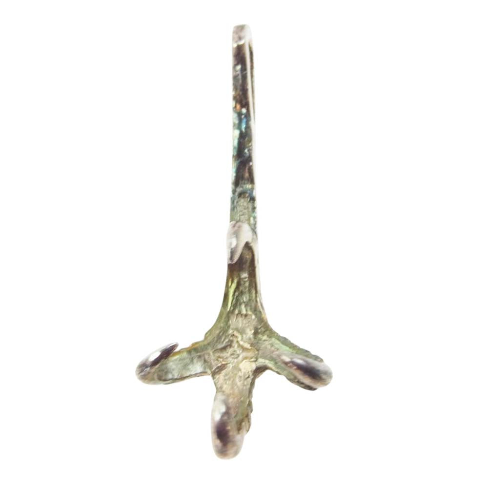 FIRST ARROW's ファーストアローズ K18付 イーグル グラブ ペンダントトップ シルバー系 ゴールド系【中古】