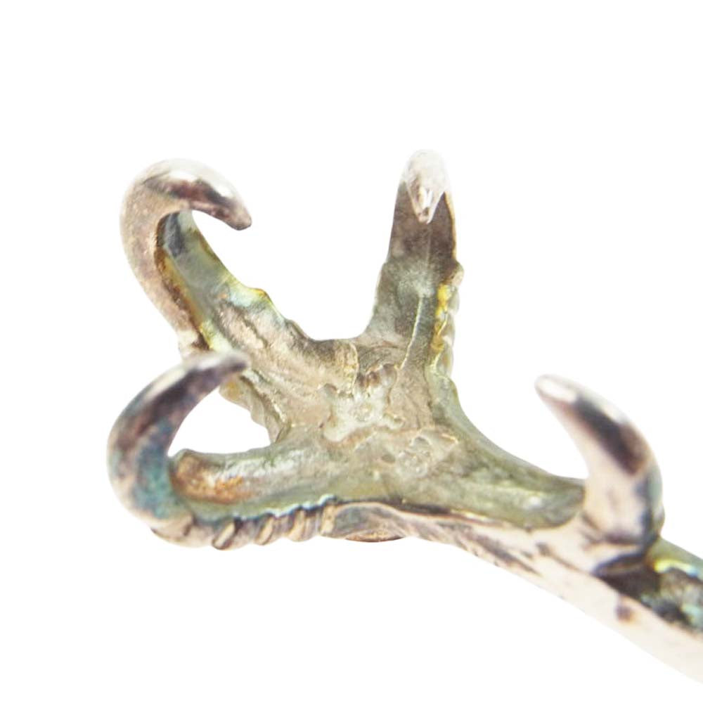 FIRST ARROW's ファーストアローズ K18付 イーグル グラブ ペンダントトップ シルバー系 ゴールド系【中古】