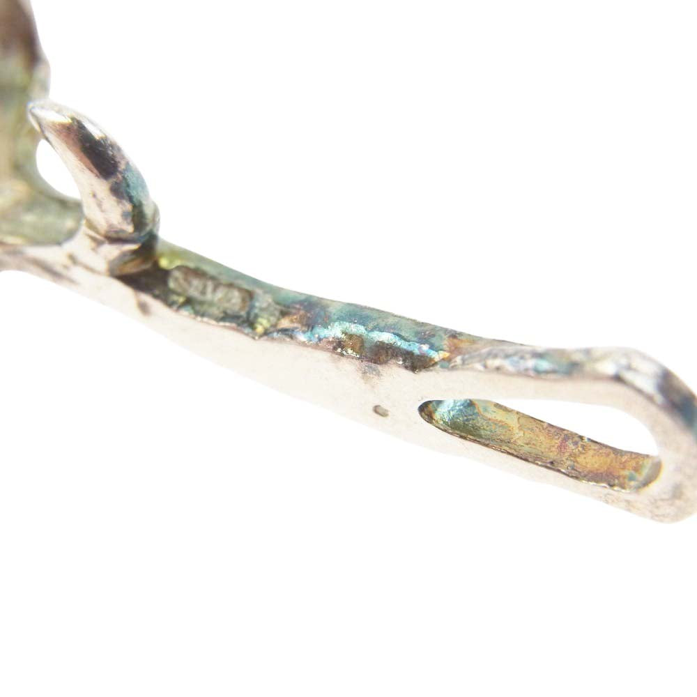 FIRST ARROW's ファーストアローズ K18付 イーグル グラブ ペンダントトップ シルバー系 ゴールド系【中古】